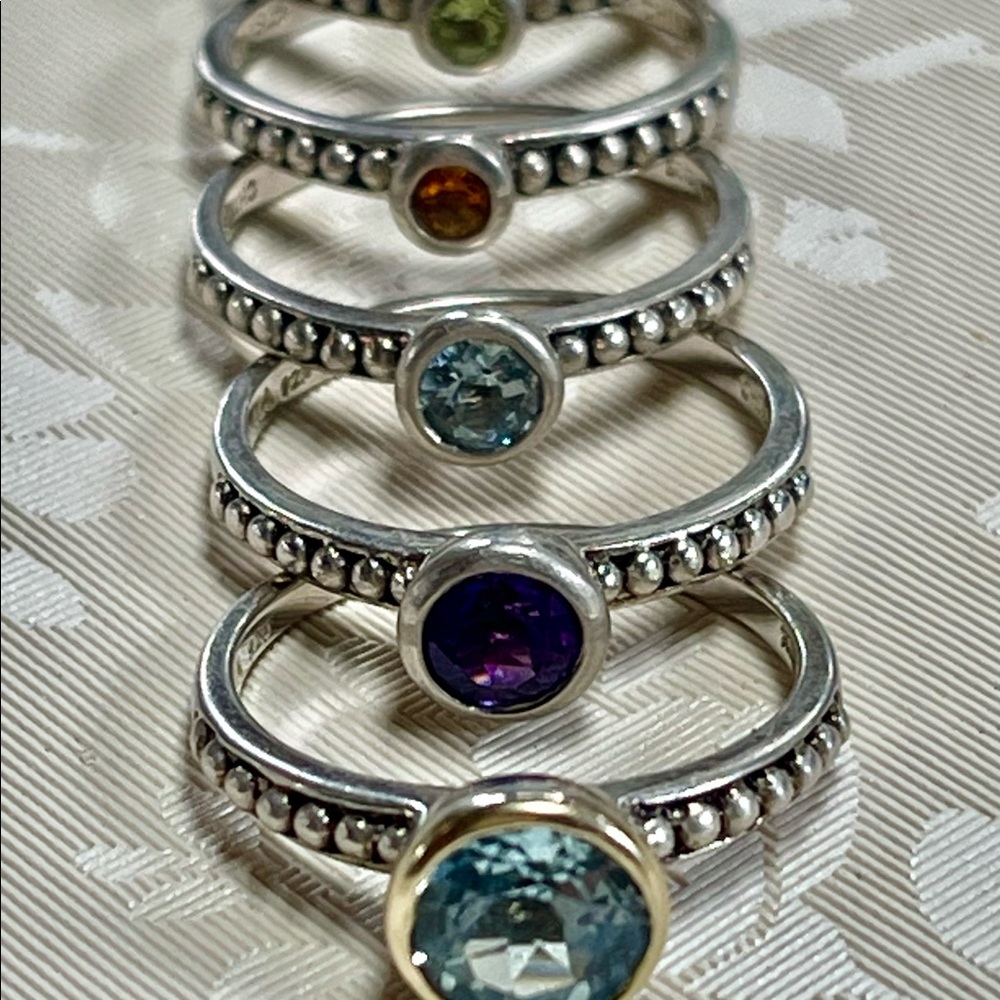 Stackable Ring Set, Size 7 - Picture 4 of 4